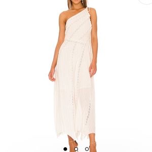 NWT Free People Bella Maxi Dress in Ivory - Size Medium